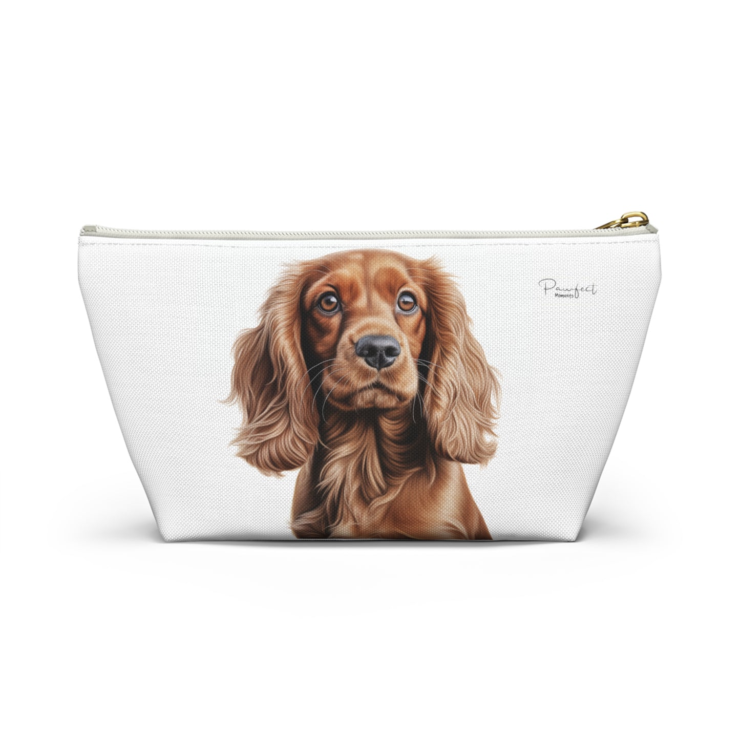 Cocker Spaniel Accessory Pouch with T-bottom