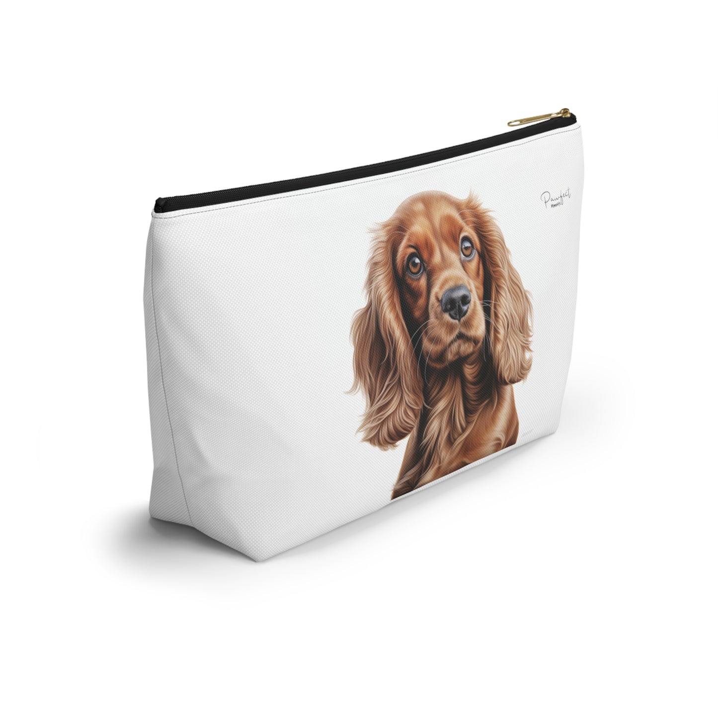 Cocker Spaniel Accessory Pouch with T-bottom