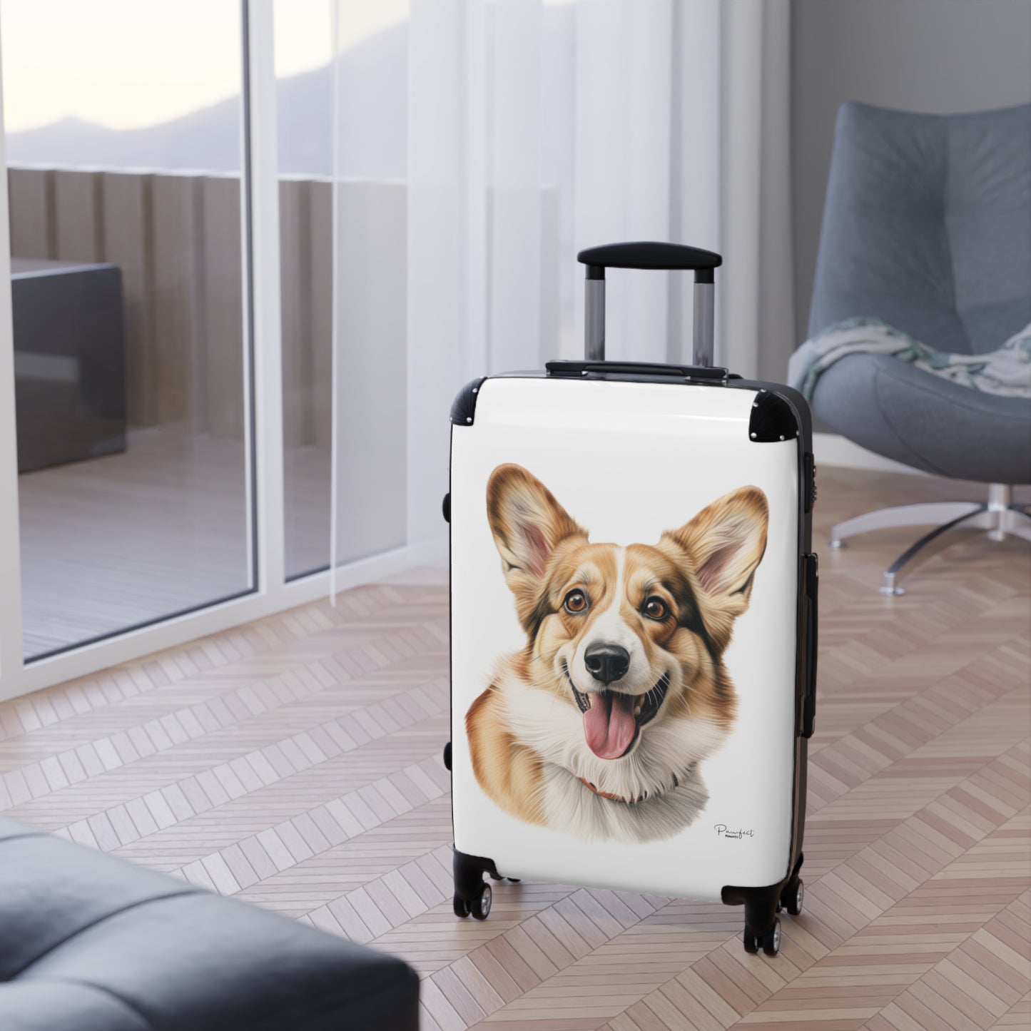 Corgi Suitcase