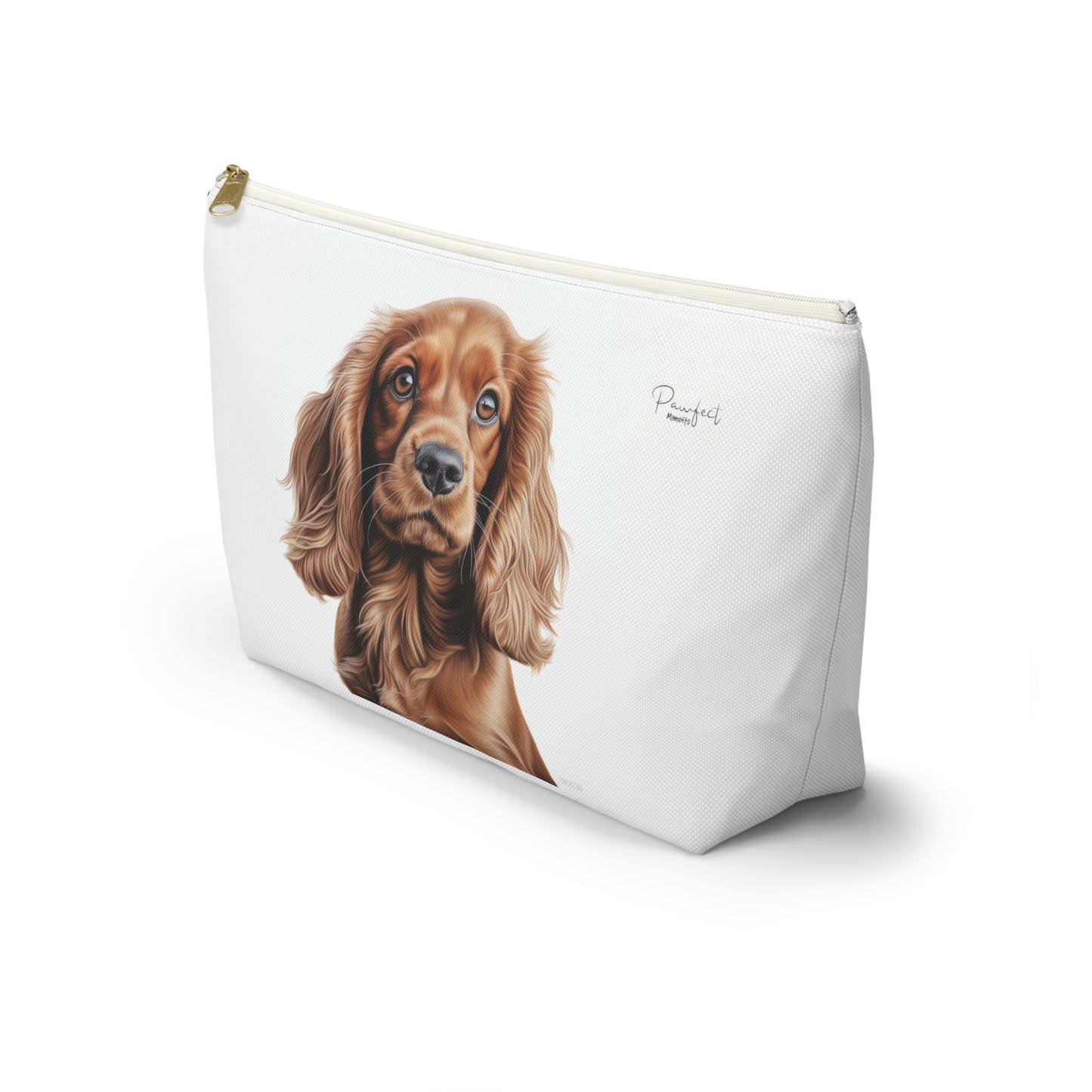 Cocker Spaniel Accessory Pouch with T-bottom