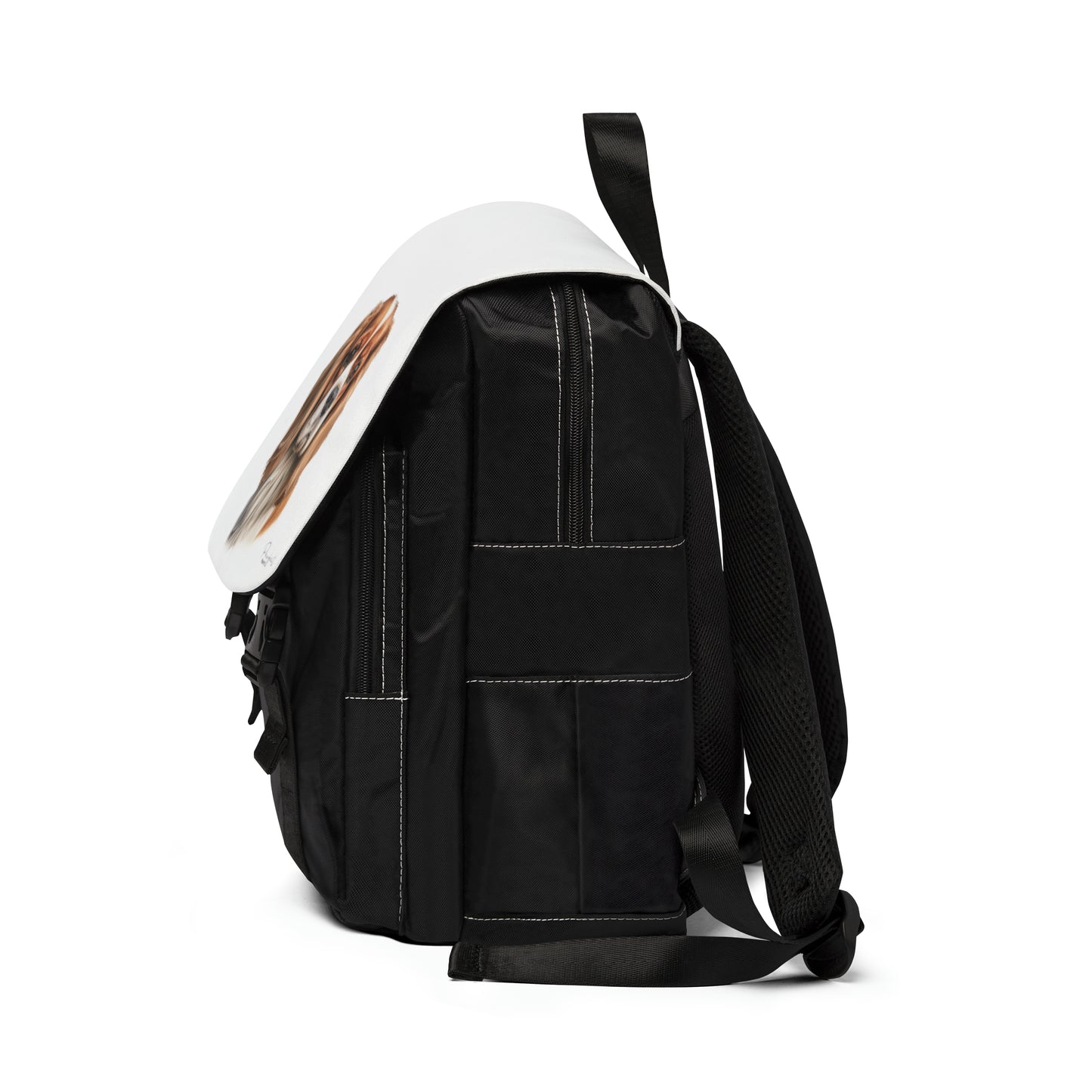 Cavalier King Charles Spaniel Unisex Casual Shoulder Backpack