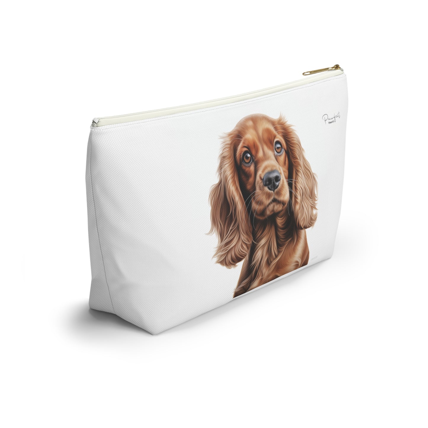 Cocker Spaniel Accessory Pouch with T-bottom