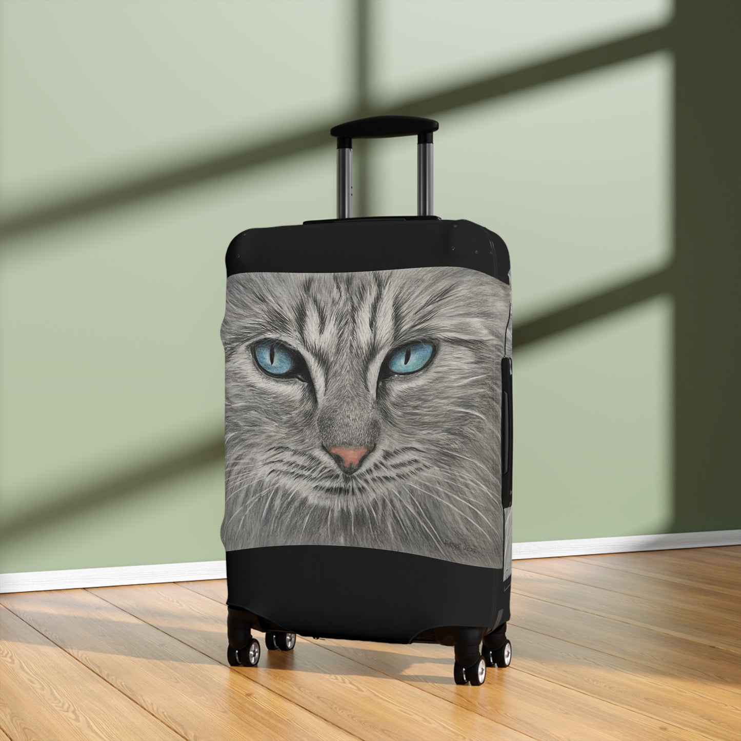 Housse de bagage (21" x 14") - Chat Gris