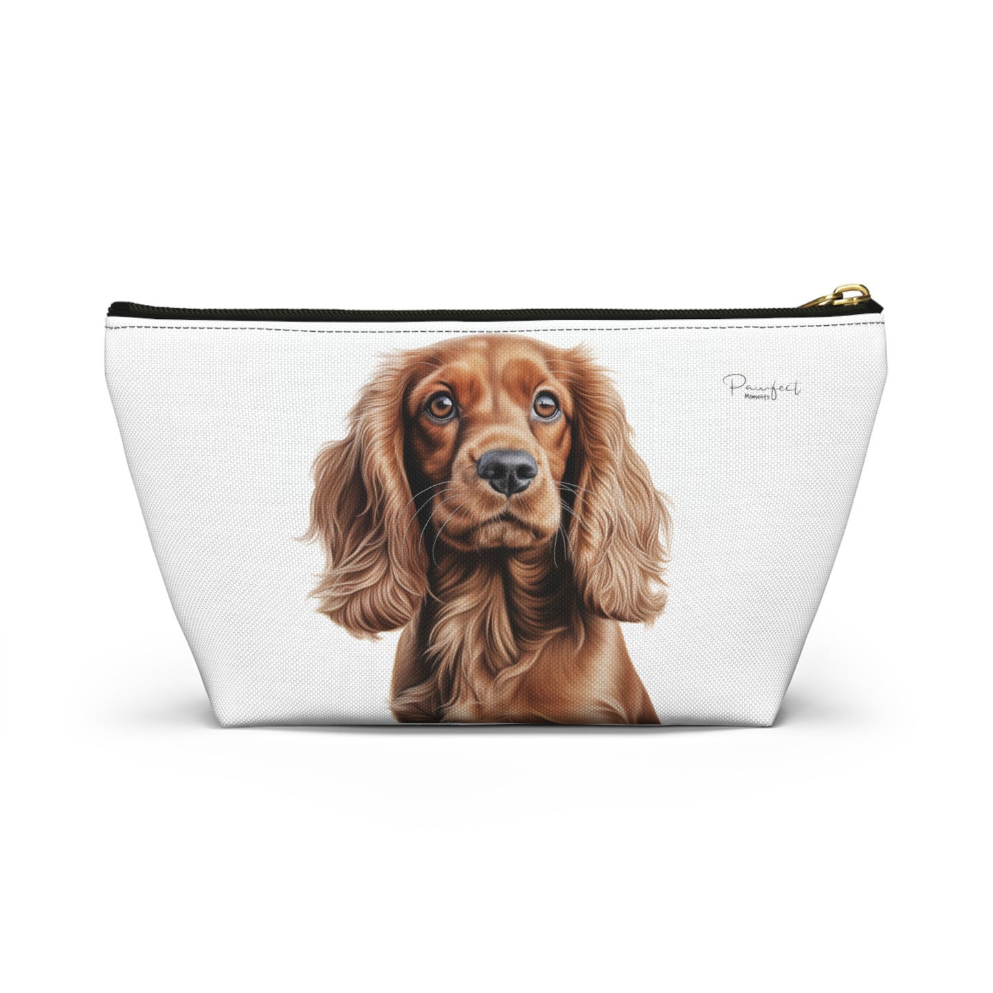 Cocker Spaniel Accessory Pouch with T-bottom