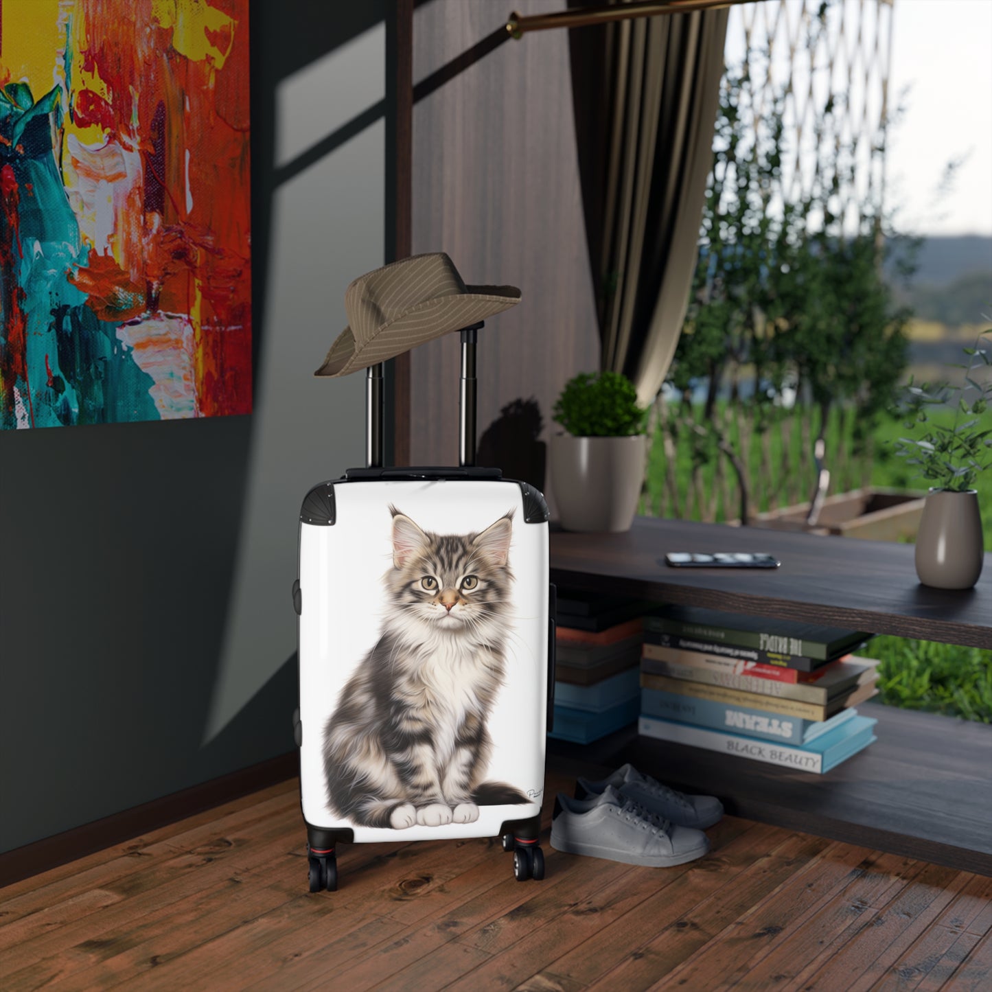 Maine Coon Suitcase