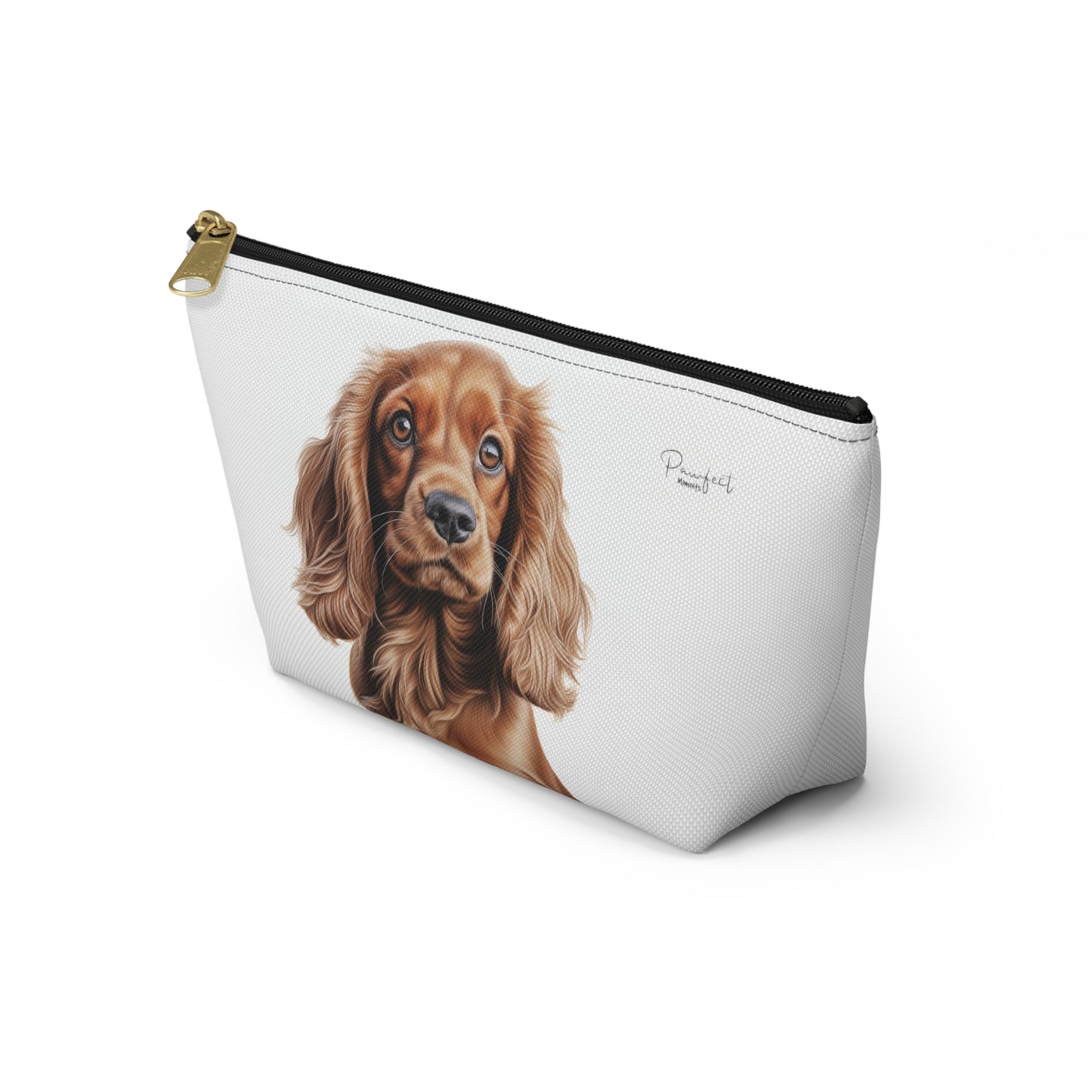 Cocker Spaniel Accessory Pouch with T-bottom