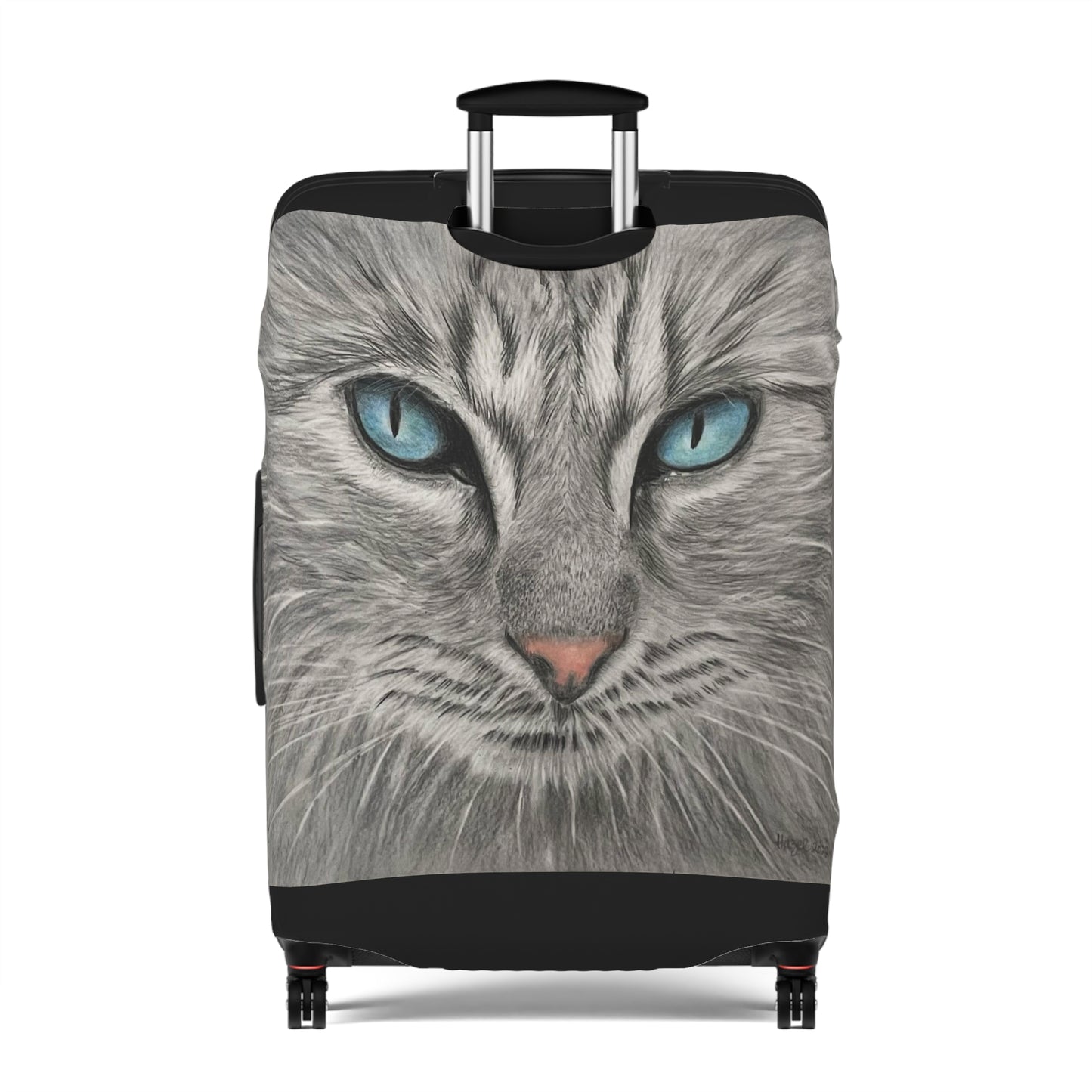 Housse de bagage (21" x 14") - Chat Gris