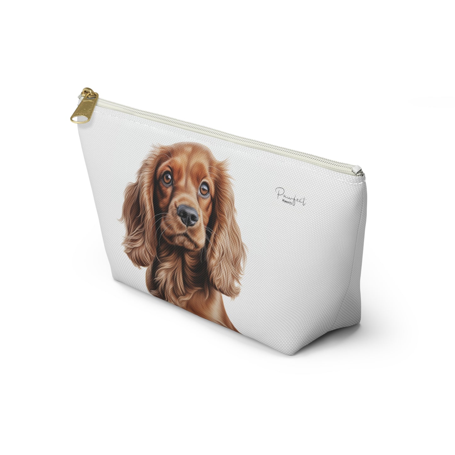 Cocker Spaniel Accessory Pouch with T-bottom