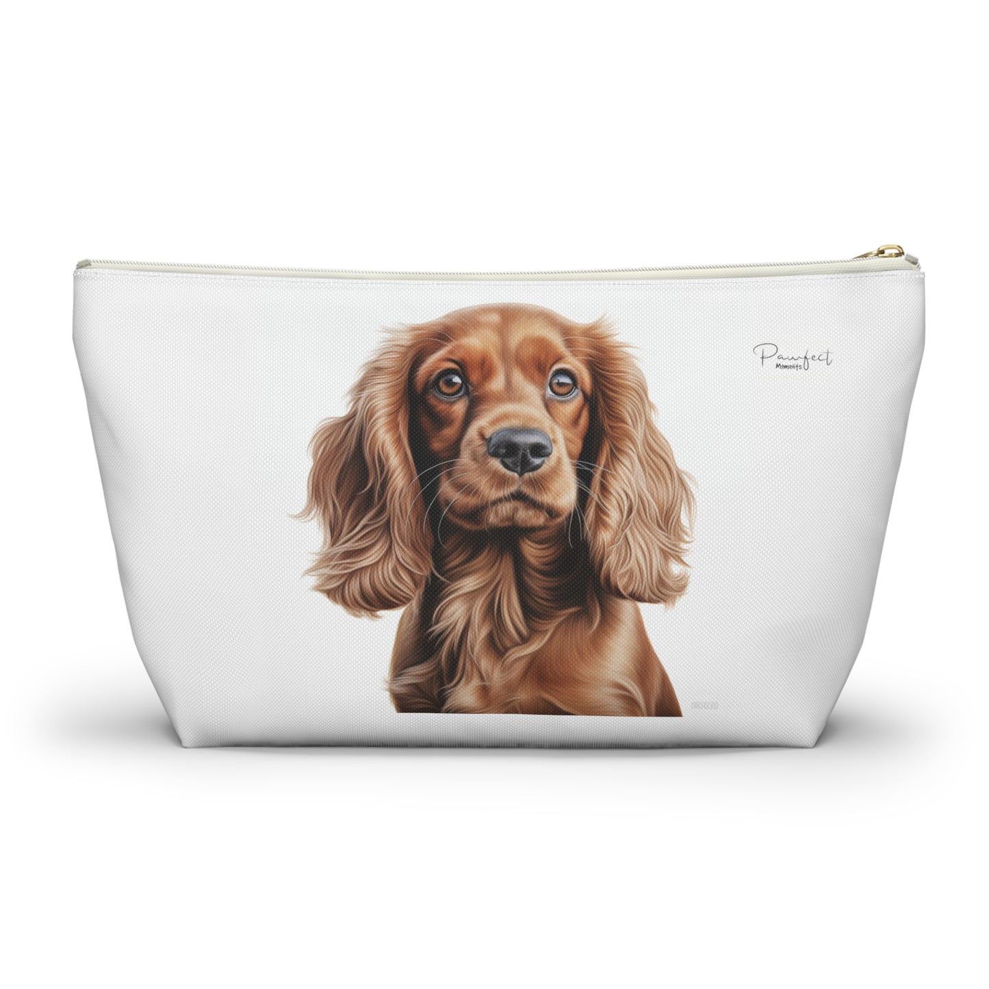 Cocker Spaniel Accessory Pouch with T-bottom