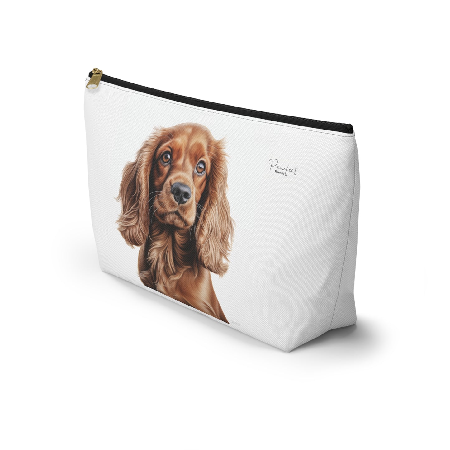 Cocker Spaniel Accessory Pouch with T-bottom