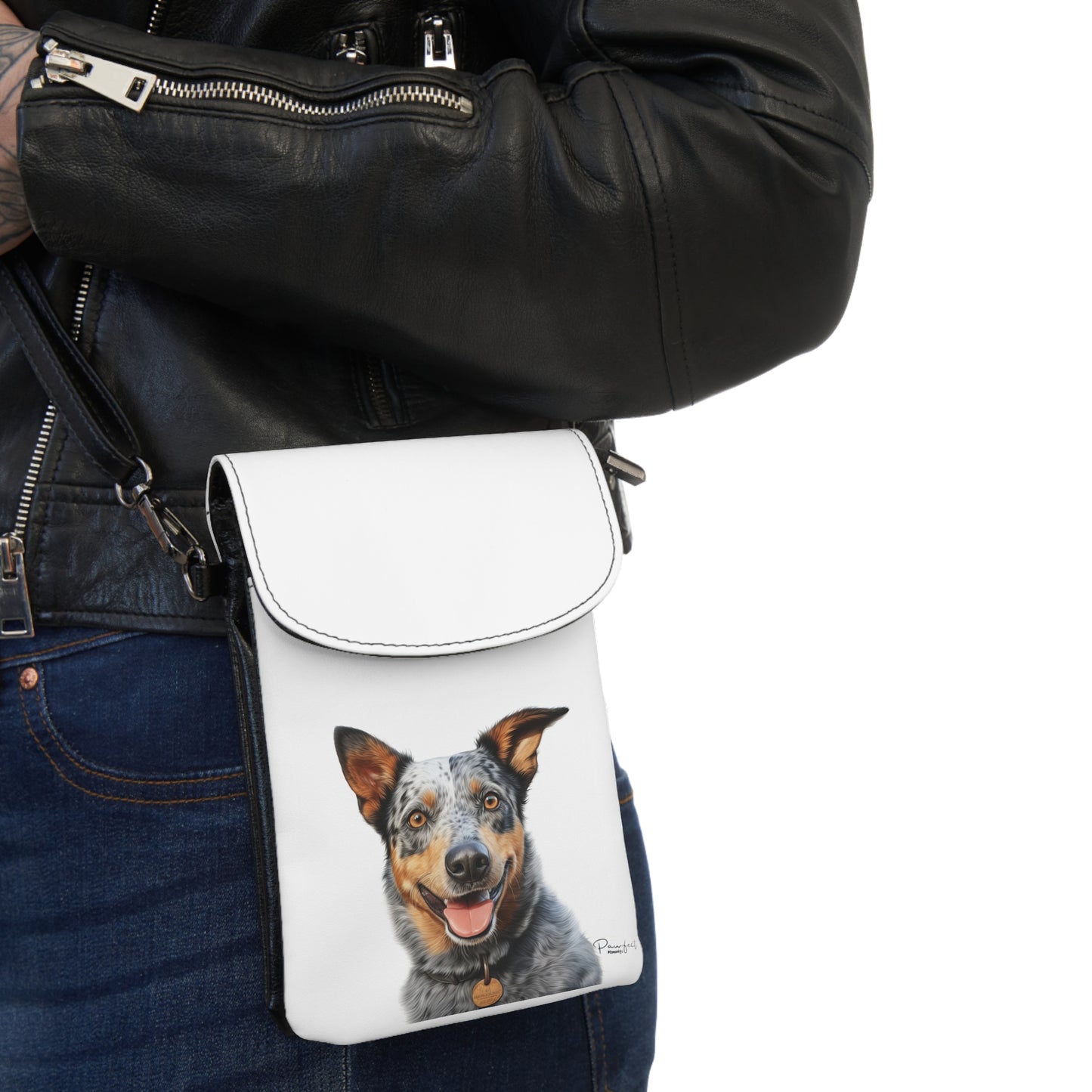Australian Cattle Dog Small Cell Phone Wallet