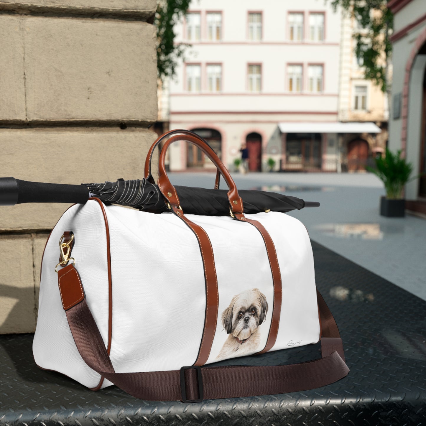 Shih Tzu Waterproof Travel Bag