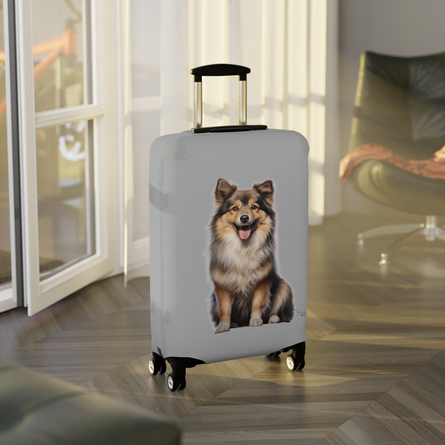 Finnish Lapphund Luggage Cover