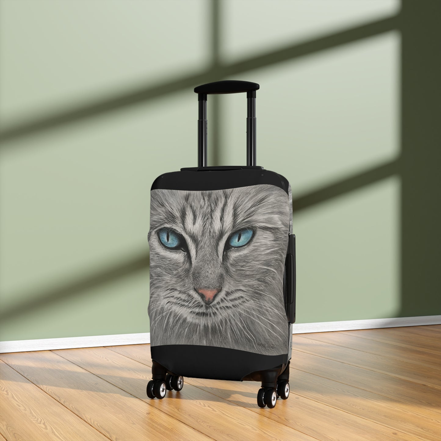 Housse de bagage (21" x 14") - Chat Gris