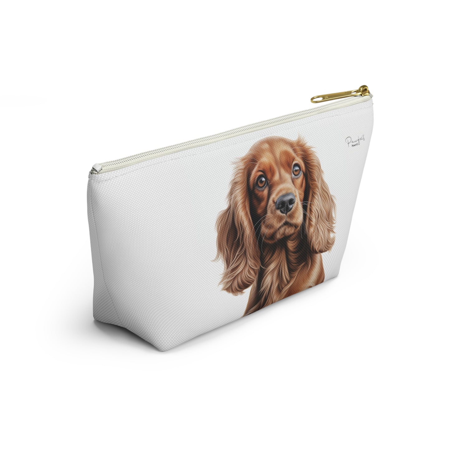 Cocker Spaniel Accessory Pouch with T-bottom