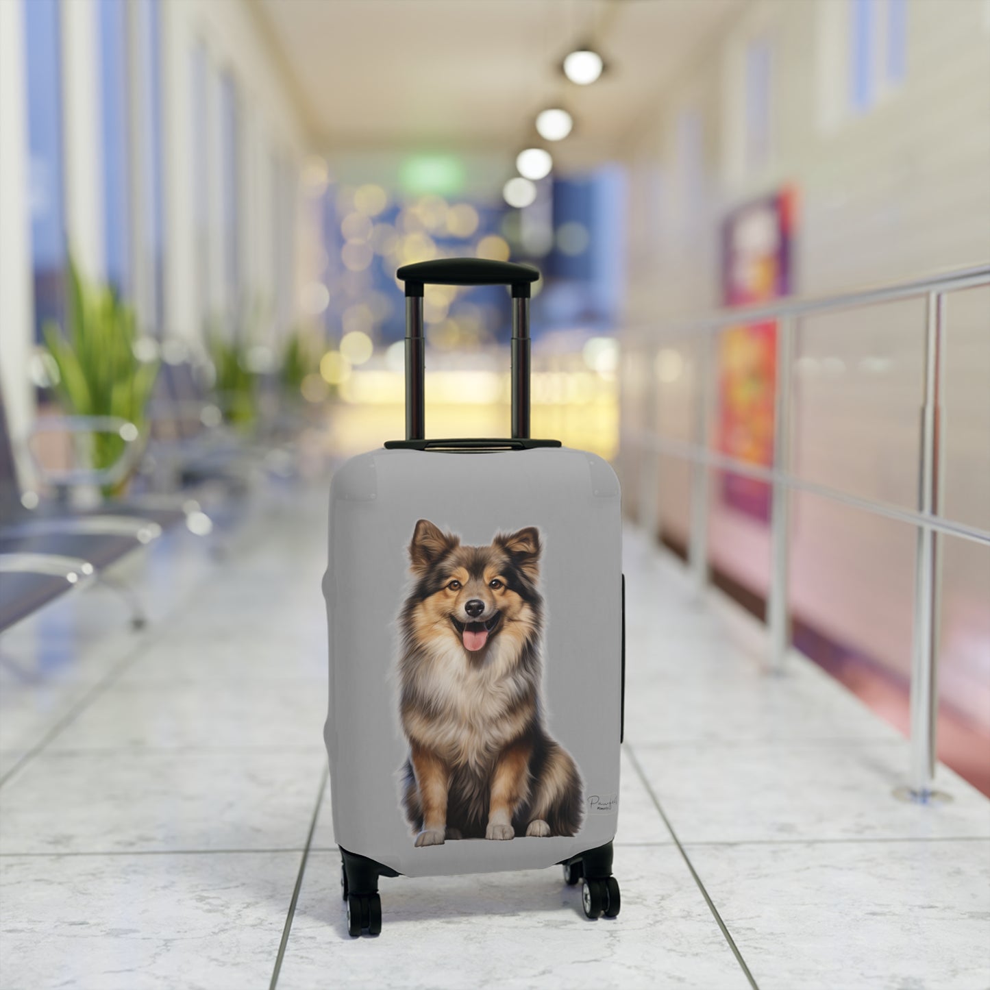 Finnish Lapphund Luggage Cover