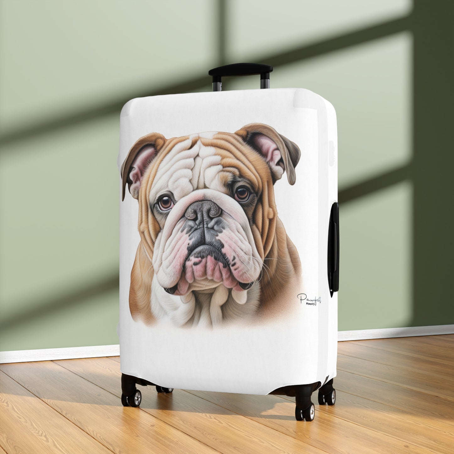 English Bulldog Luggage Cover