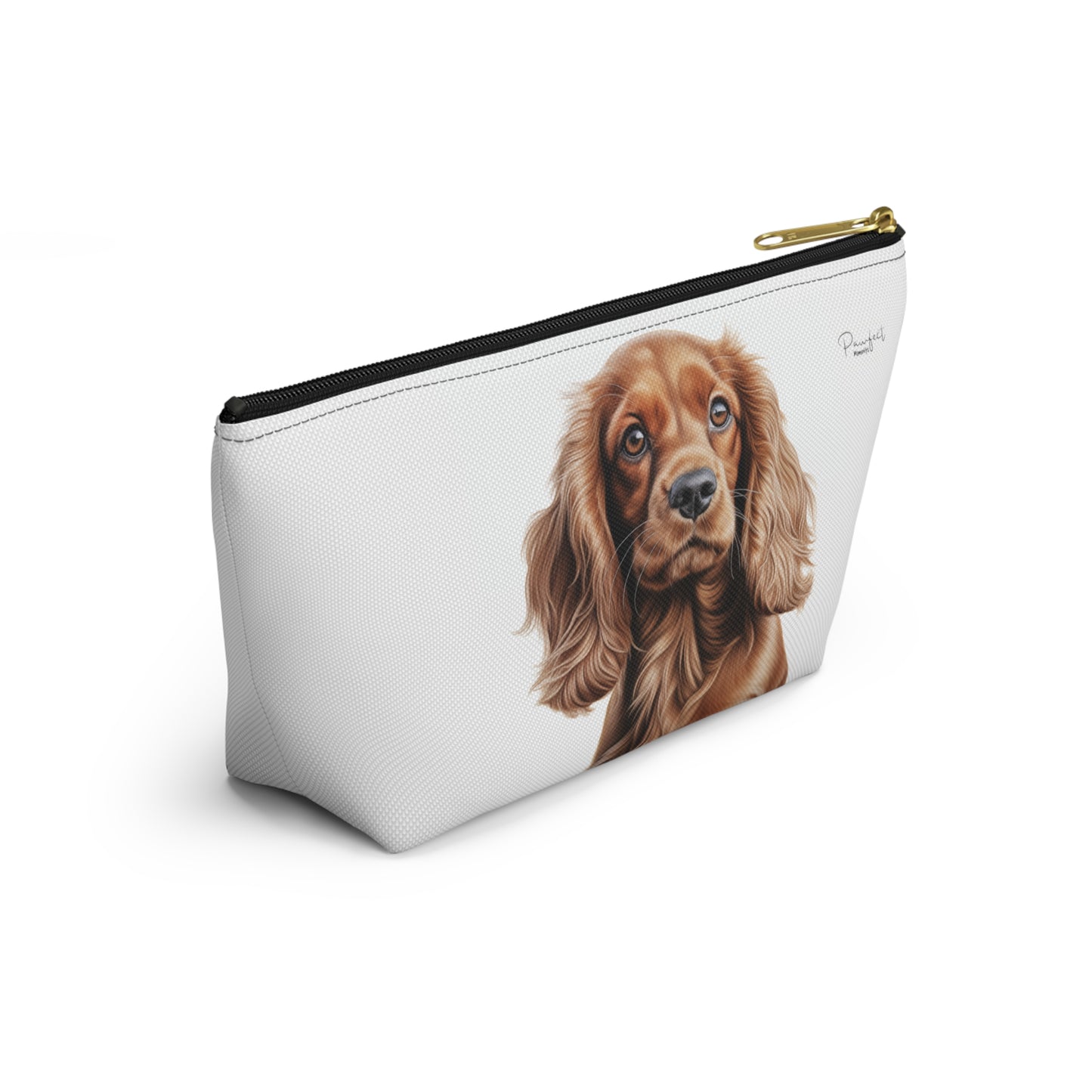 Cocker Spaniel Accessory Pouch with T-bottom