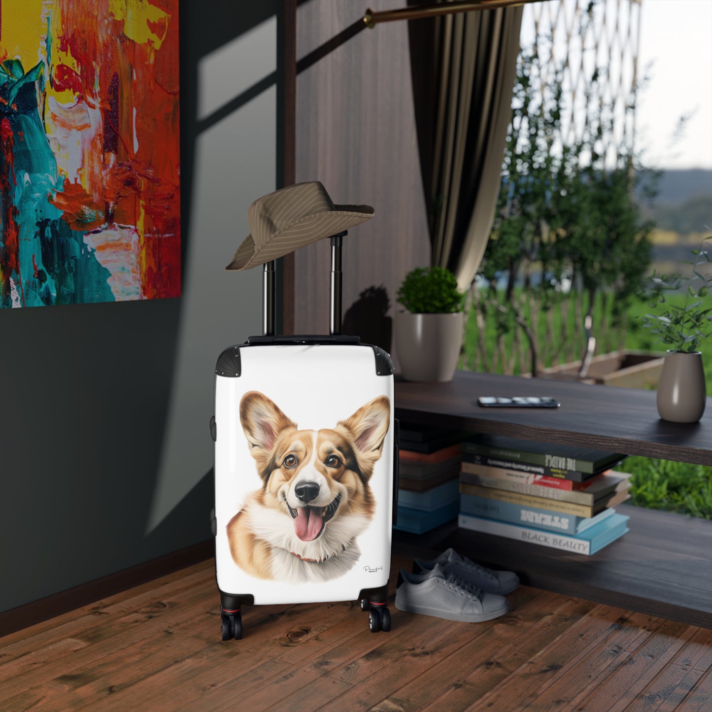 Corgi Suitcase