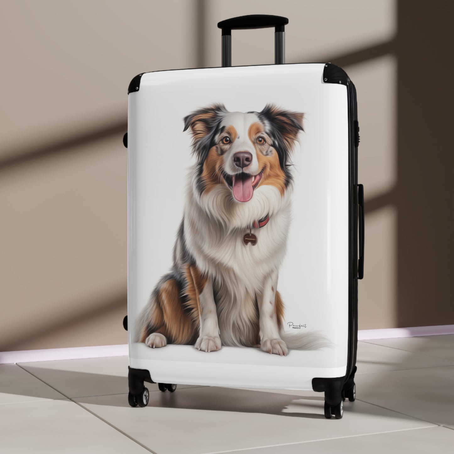 Australian Shepherd Suitcase