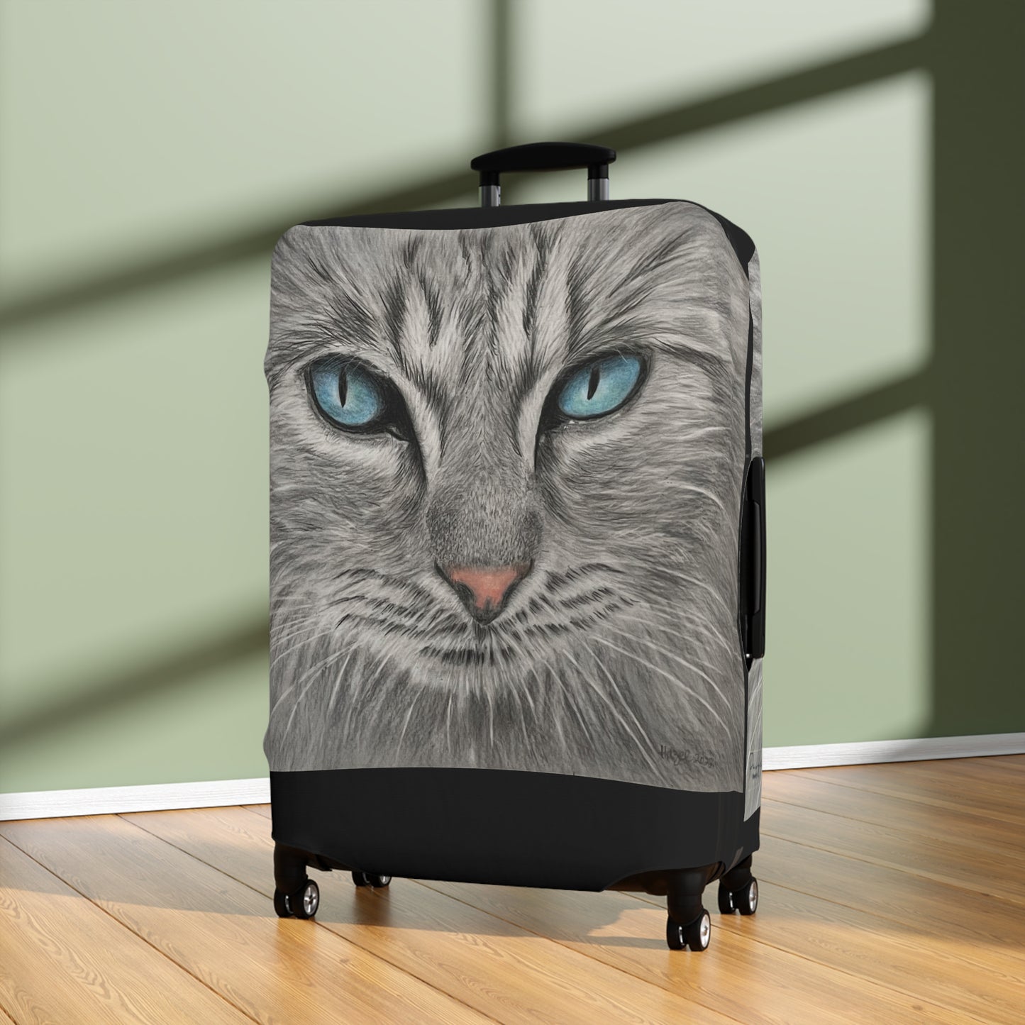 Housse de bagage (21" x 14") - Chat Gris