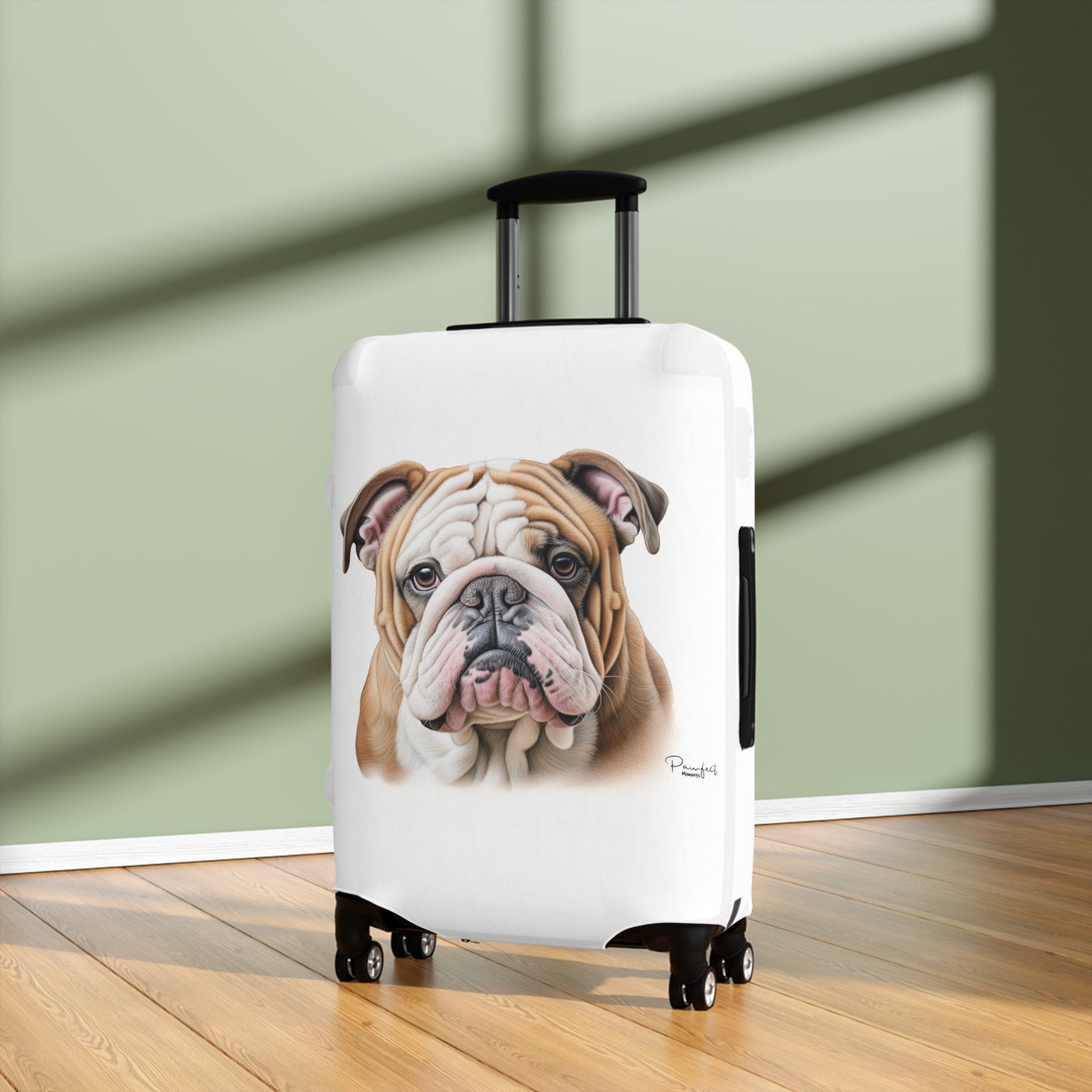 English Bulldog Luggage Cover