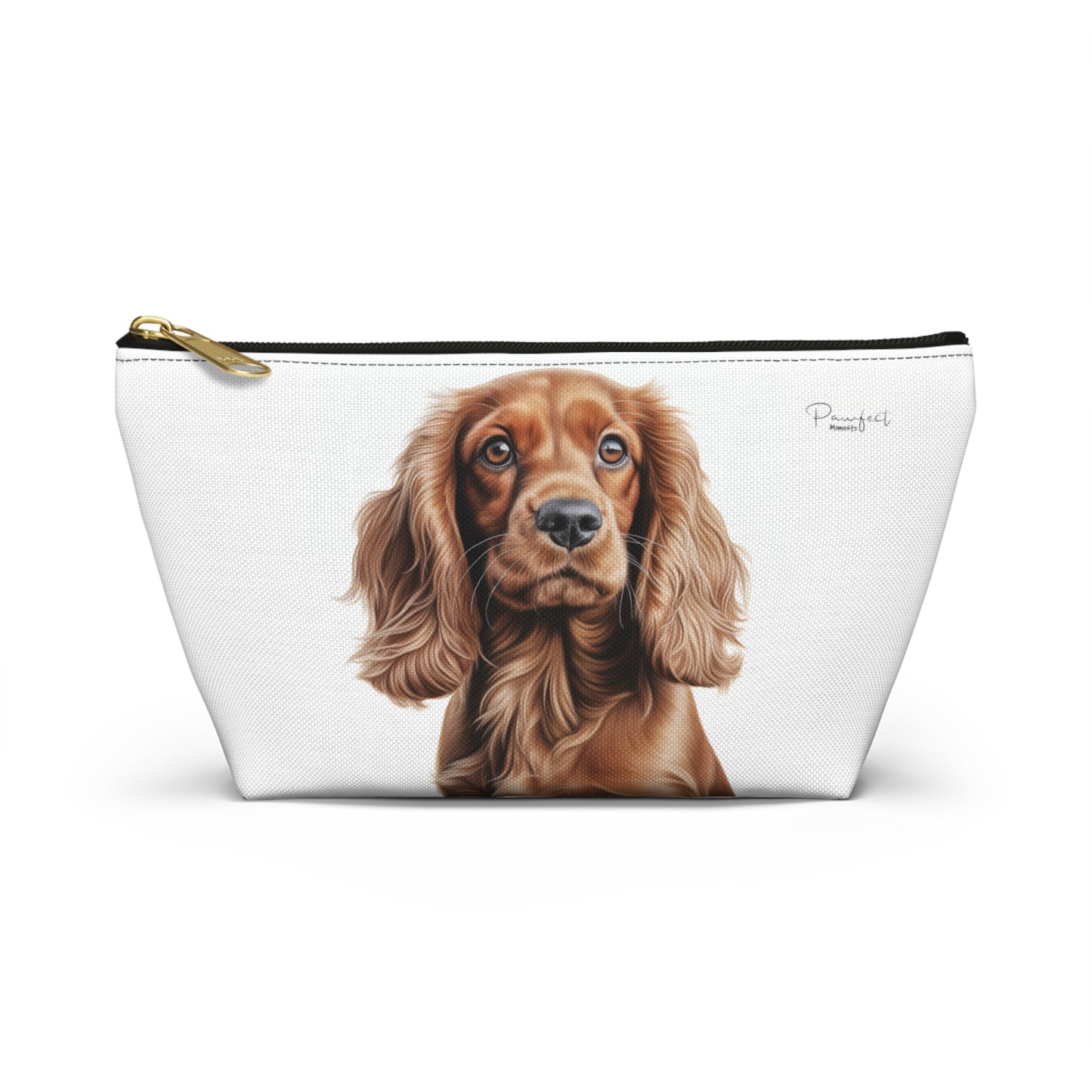 Cocker Spaniel Accessory Pouch with T-bottom