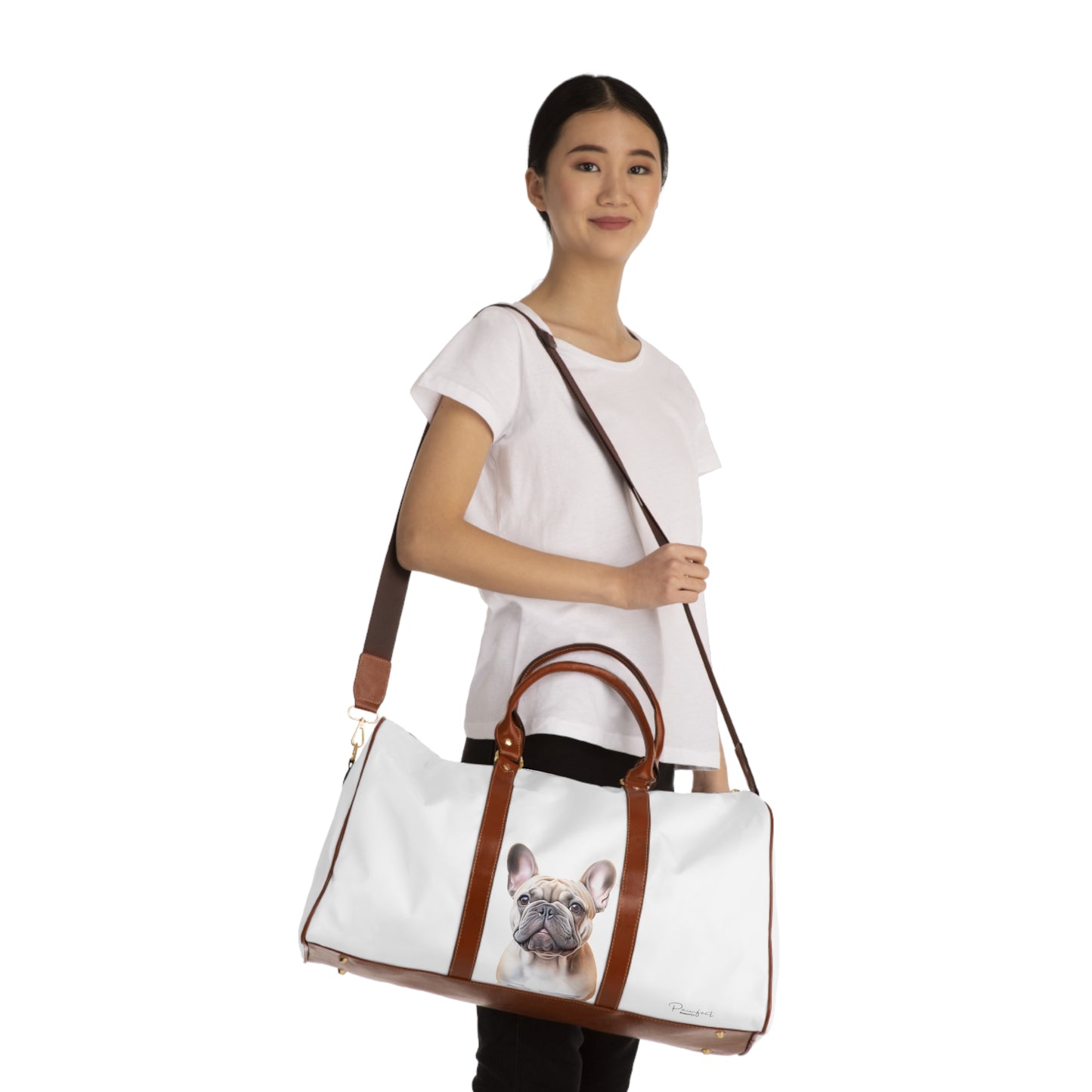 French Bulldog Waterproof Travel Bag