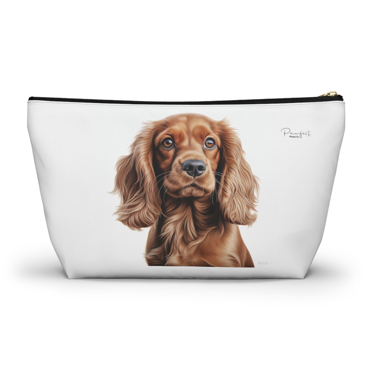 Cocker Spaniel Accessory Pouch with T-bottom