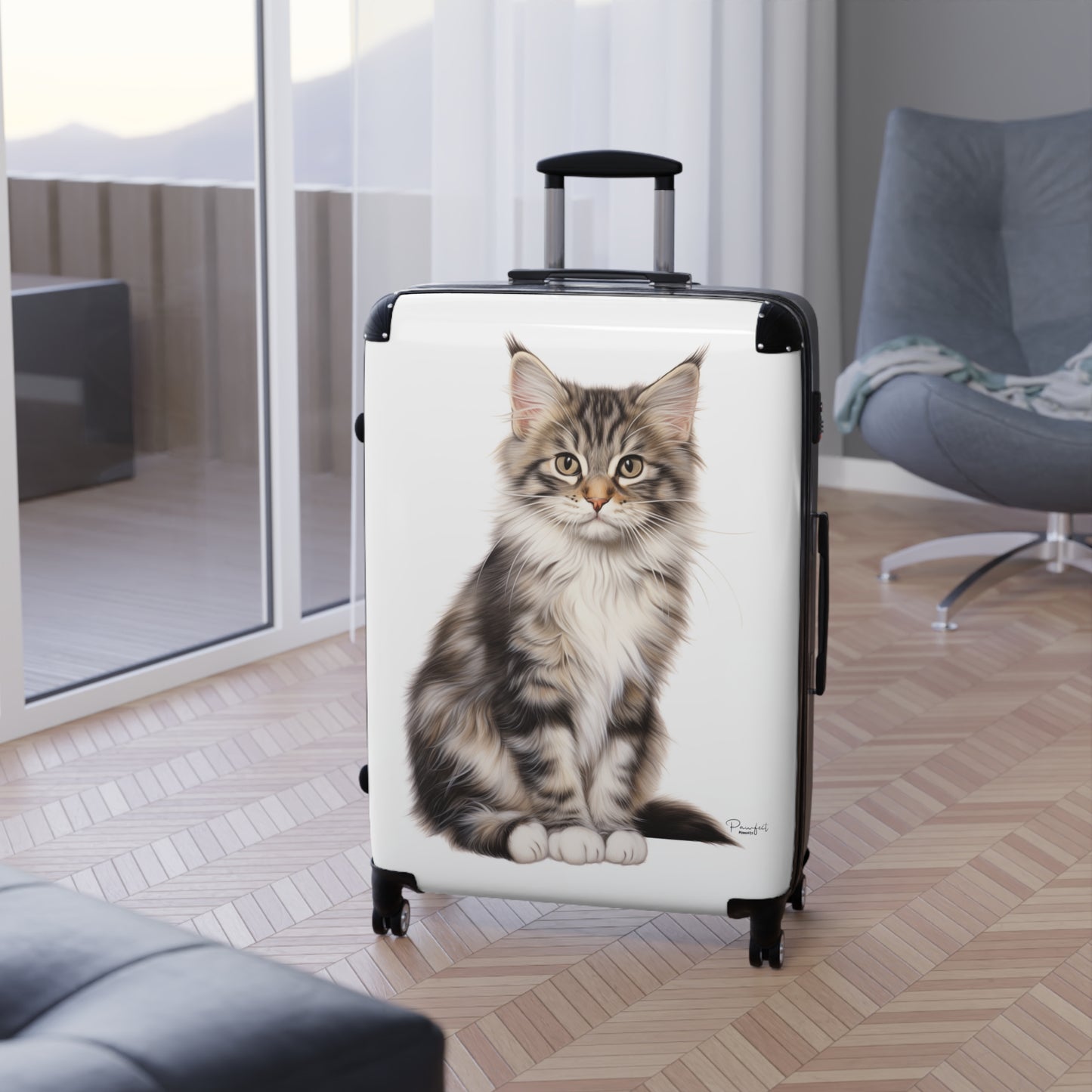 Maine Coon Suitcase
