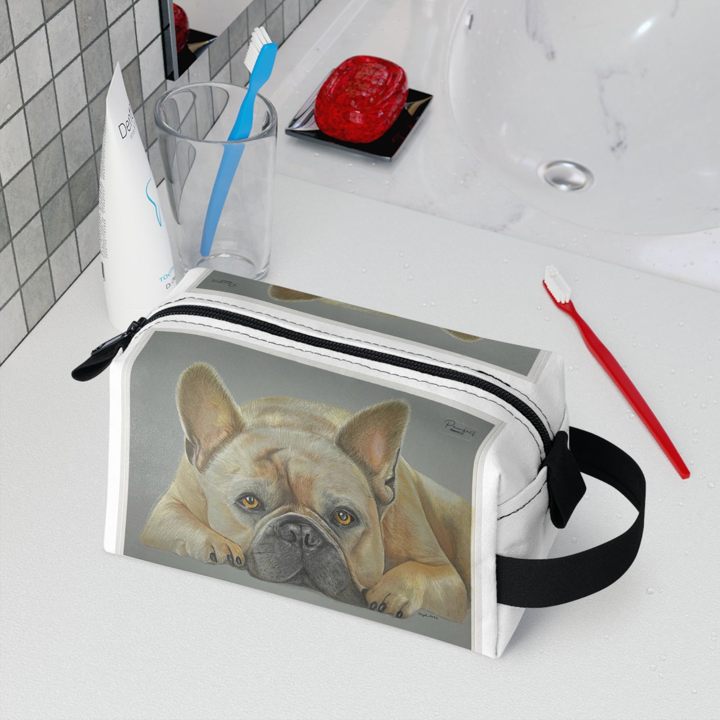 French Bulldog Toiletry Bag