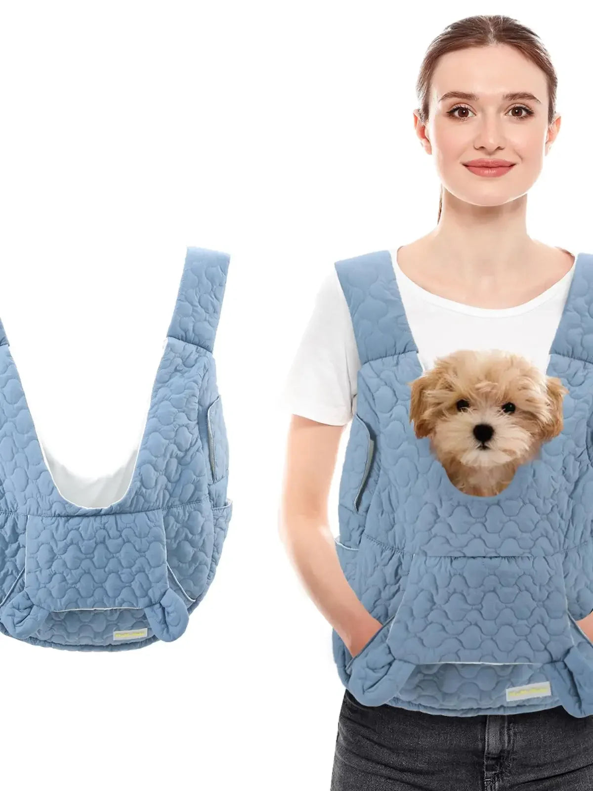 Lightweight Extra Large Capacity Shoulder Pet Carrier (for pets up to 4KG)