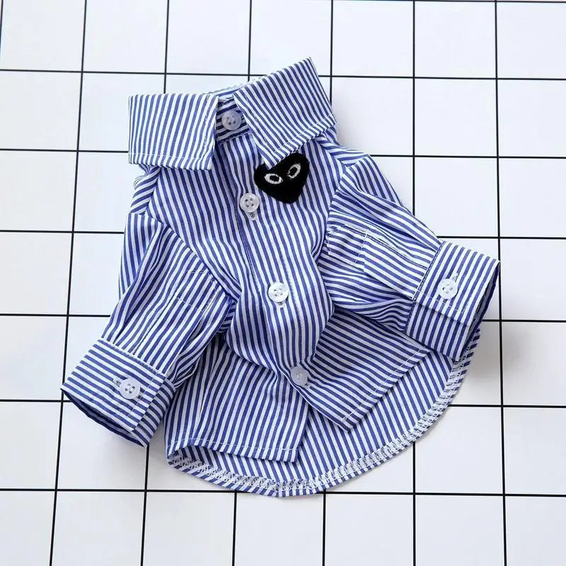 Pet and Owner Matching Dress Shirt Set