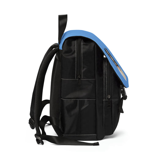 Border Collie Unisex Casual Shoulder Backpack