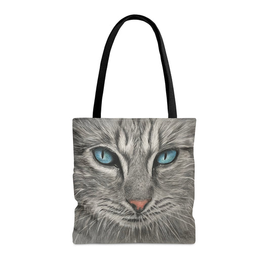 Tote Bag (Gris) - Chat Gris