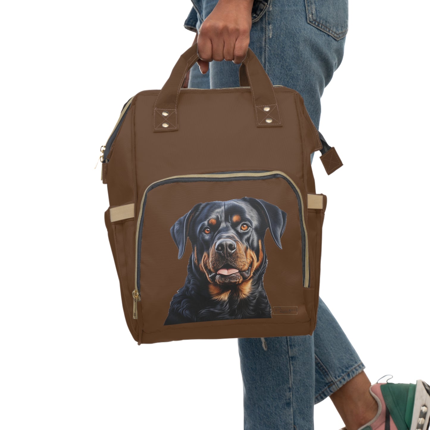 Rottweiler Multifunctional Backpack/Diaper Backpack