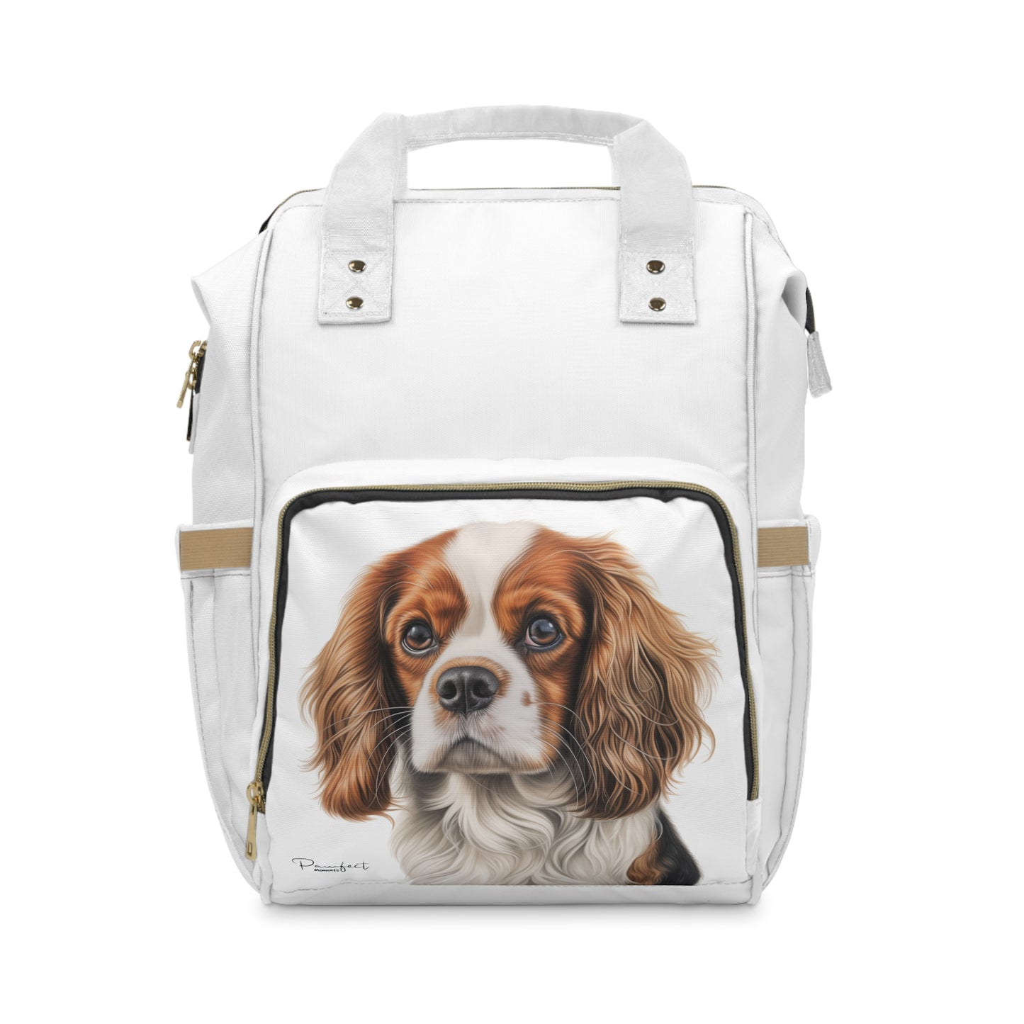 Cavalier King Charles Spaniel Multifunctional Backpack/Diaper Backpack