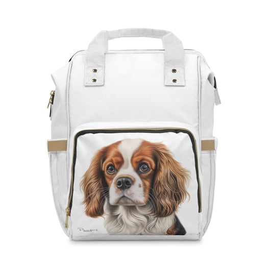 Cavalier King Charles Spaniel Multifunctional Backpack/Diaper Backpack
