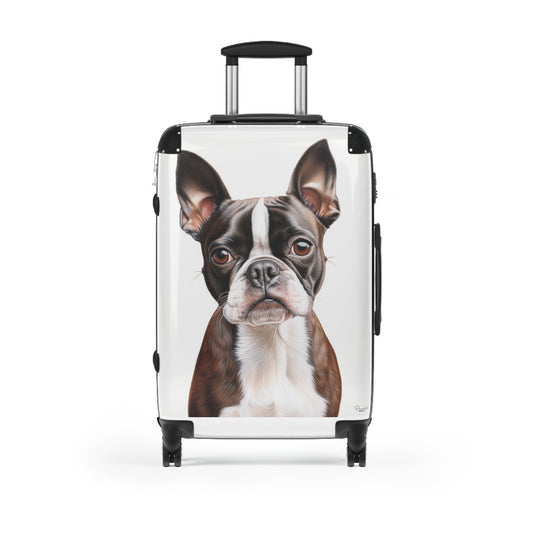 Boxer Terrier Suitcase