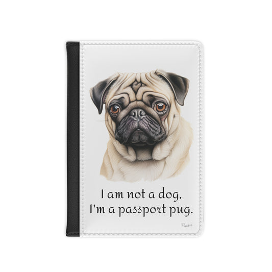 Pug RFID Blocking Passport Cover