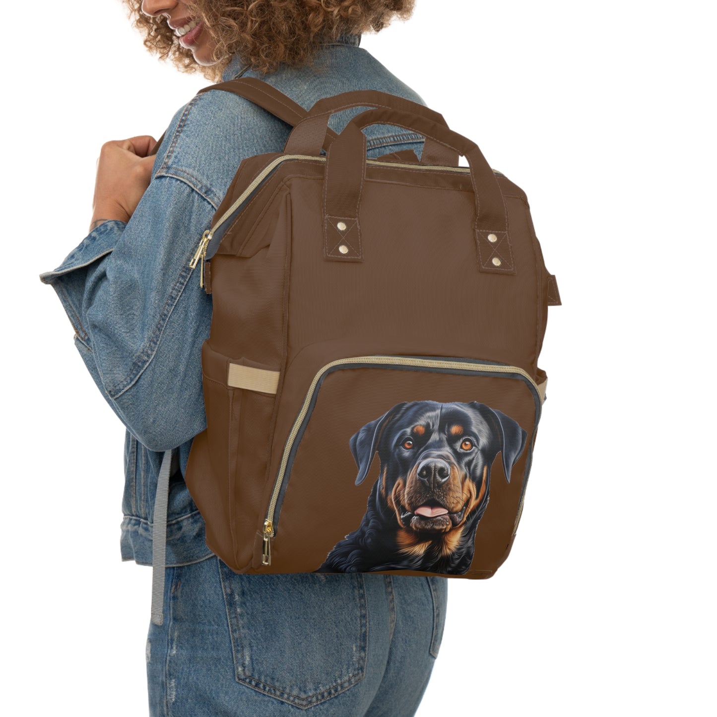 Rottweiler Multifunctional Backpack/Diaper Backpack