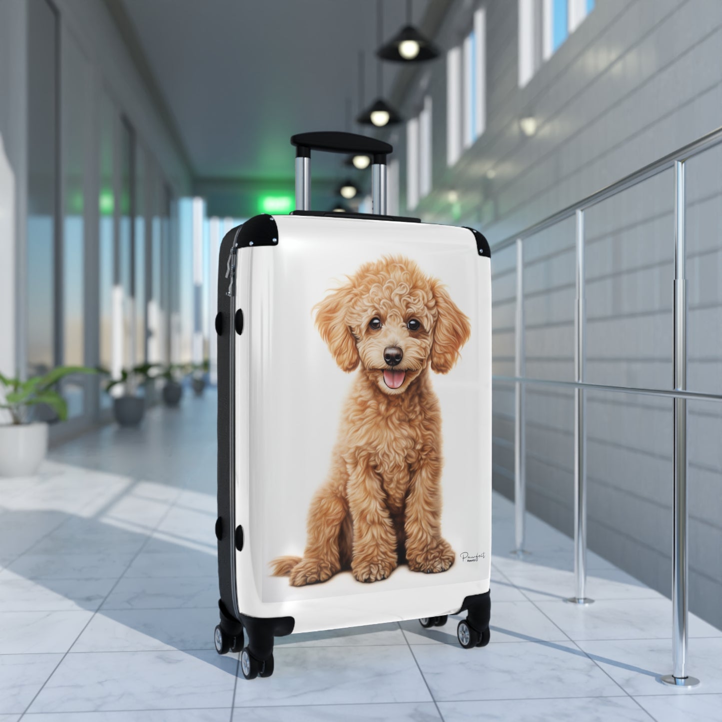Poodle Suitcase