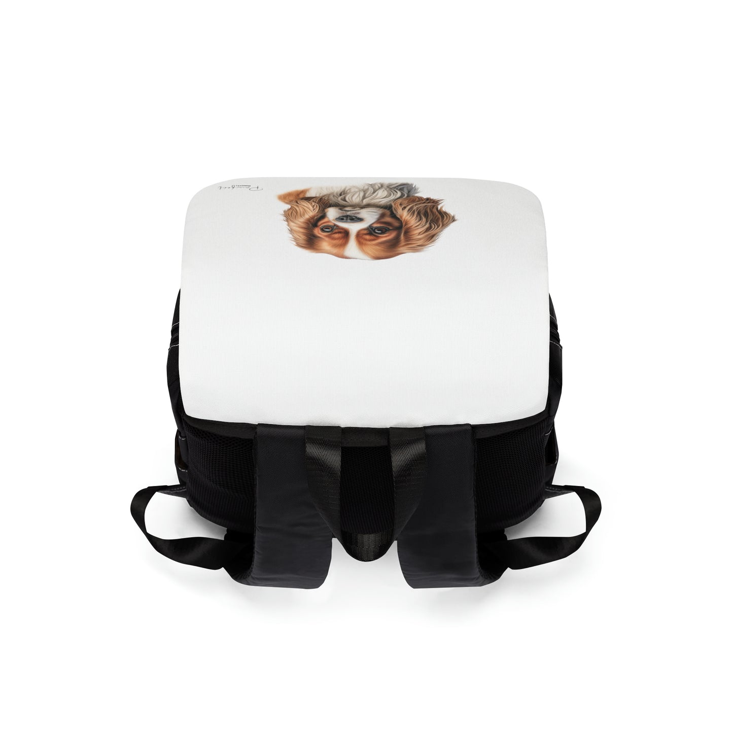 Cavalier King Charles Spaniel Unisex Casual Shoulder Backpack