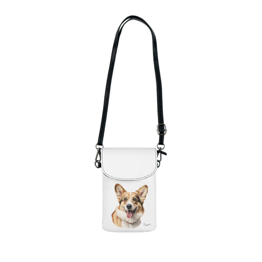 Corgi Small Cell Phone Wallet