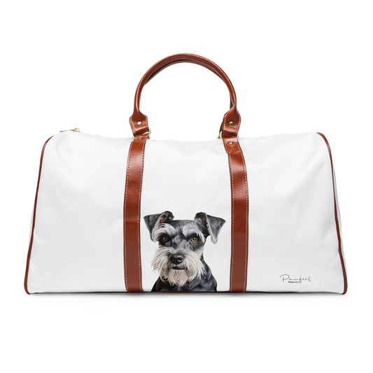 Schnauzer Waterproof Travel Bag