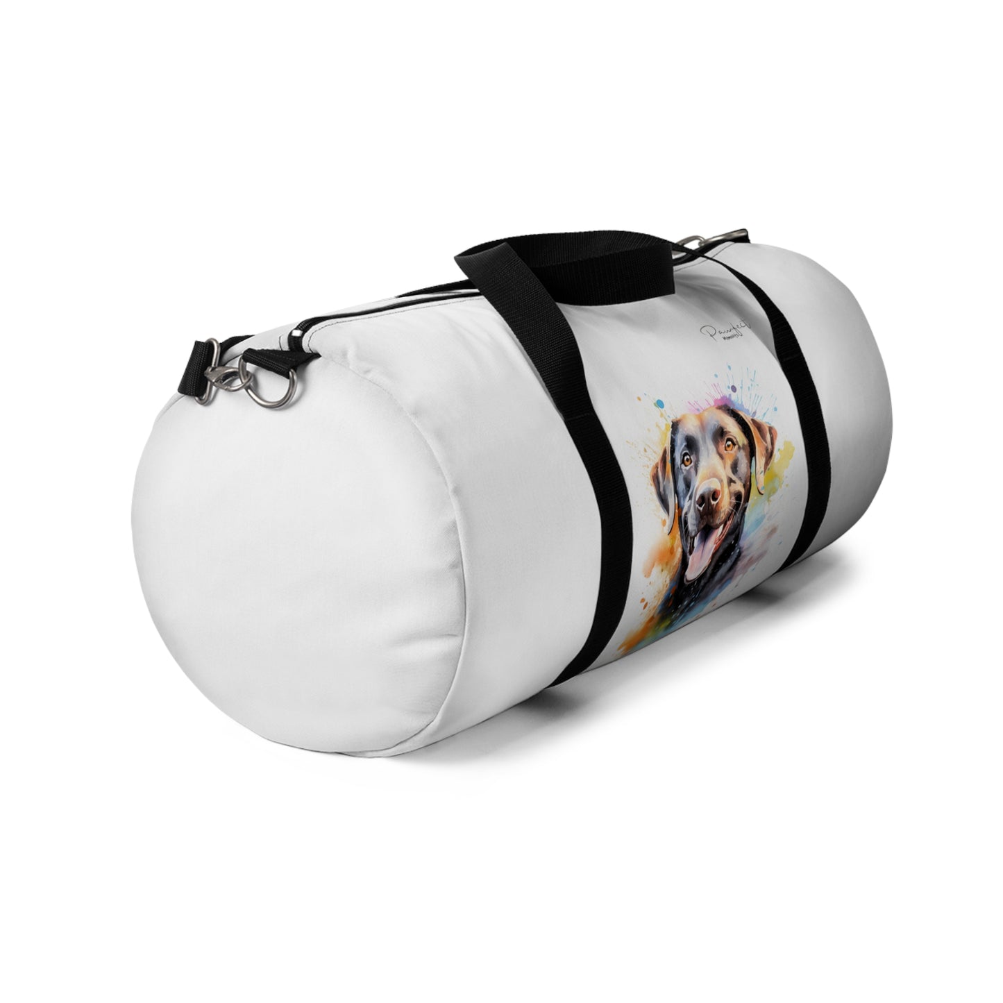 Chocolate Labrador Duffel Bag
