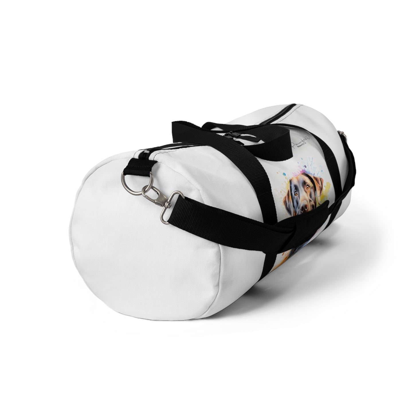 Chocolate Labrador Duffel Bag