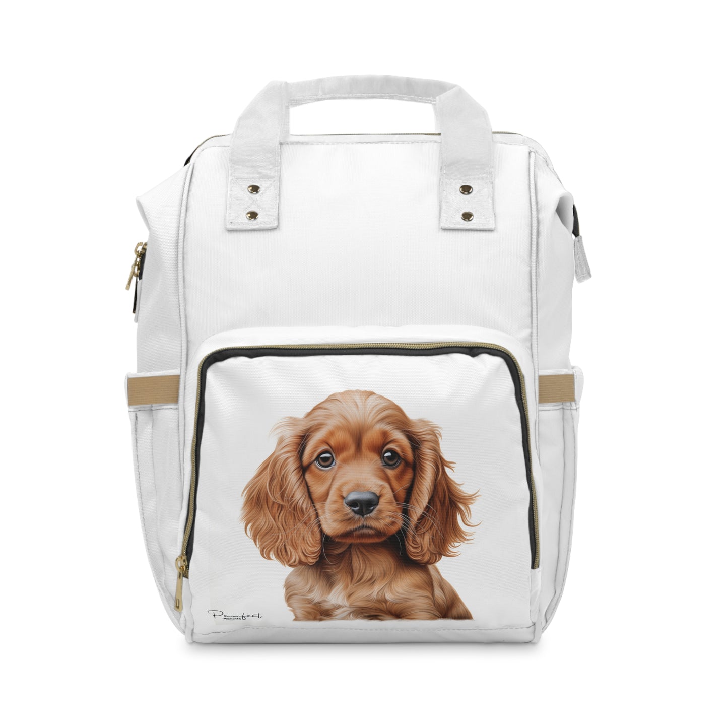 English Cocker Spaniel Multifunctional Backpack/Diaper Backpack