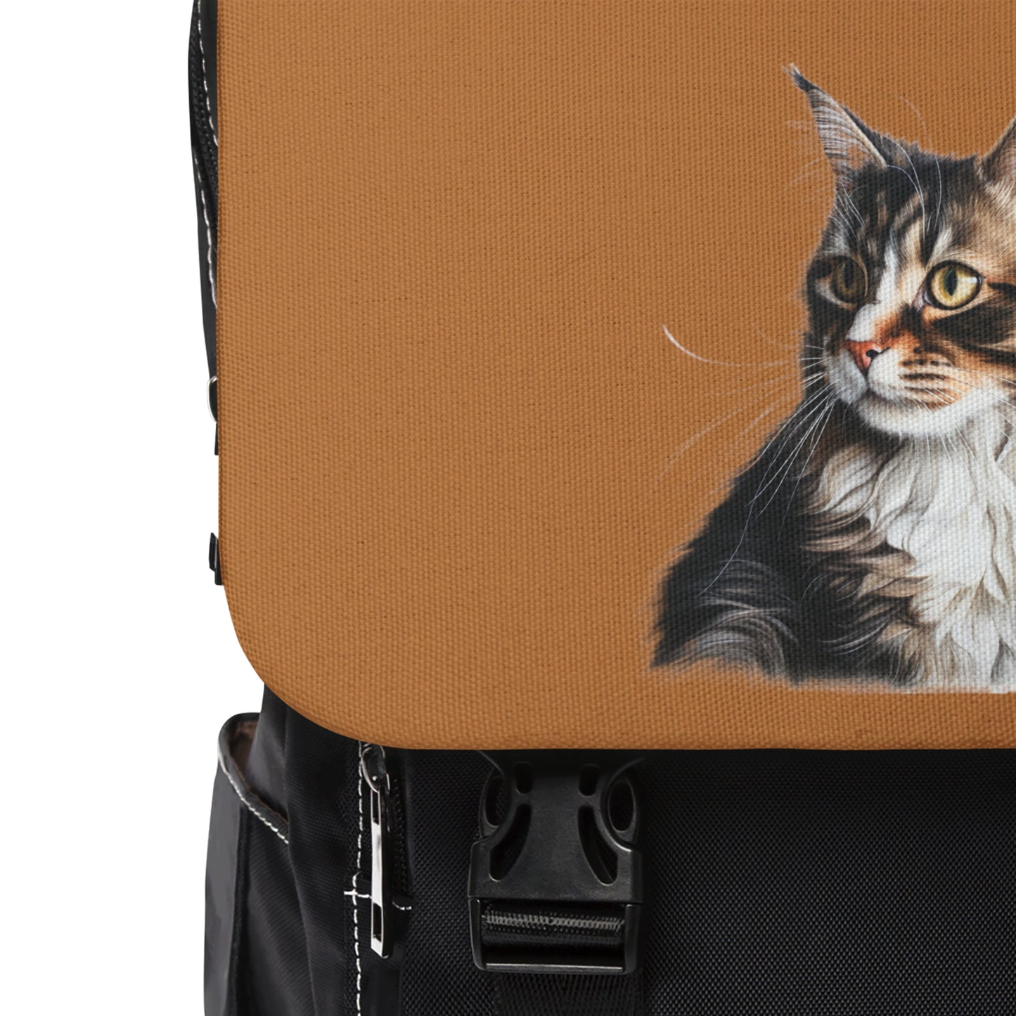 Maine Coon Unisex Casual Shoulder Backpack