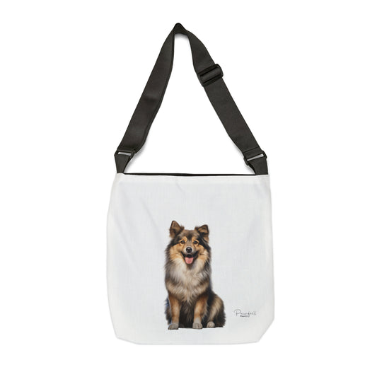 Finnish Lapphund Adjustable Tote Bag